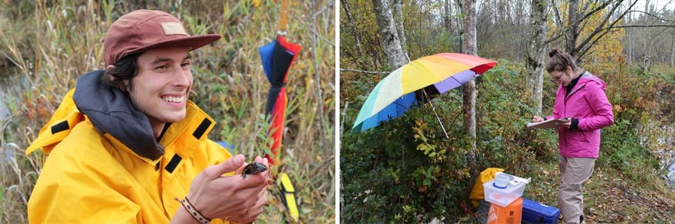 BCIT Students Chehalis River Study