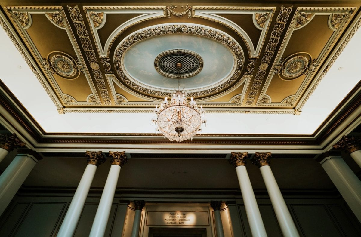 Fairmont Hotel Vancouver interior