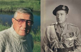 Bert Hoffmeister Portrait and Military Portrait